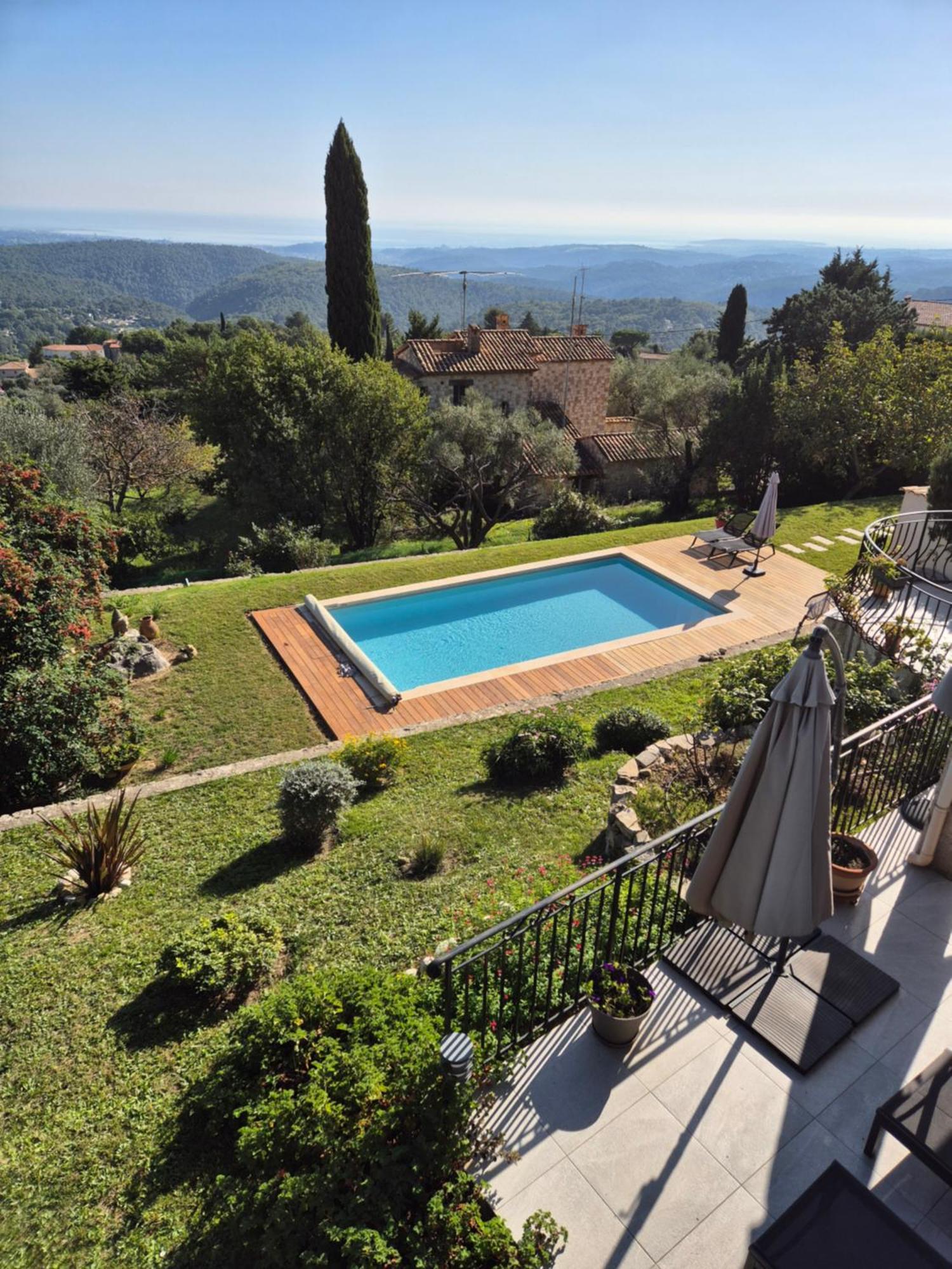 Bed and Breakfast La Tourrette Tourrettes-sur-Loup Exteriér fotografie